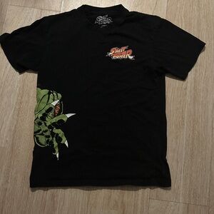 Street Fighter Black Video Game Men’s T-Shirt Medium